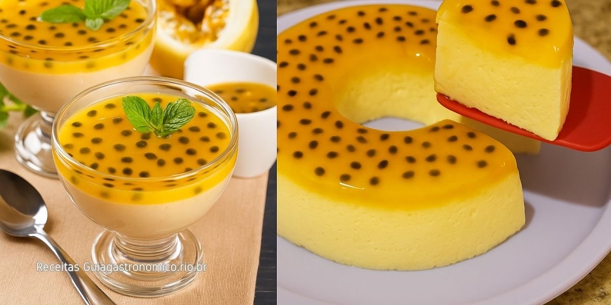 Como fazer mousse de maracujá com gelatina